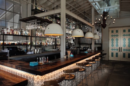 Bar (on property). Los Poblanos Historic Inn & Organic Farm