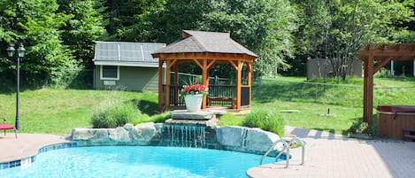 Seasonal outdoor pool