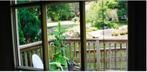 Útsýni frá gististað