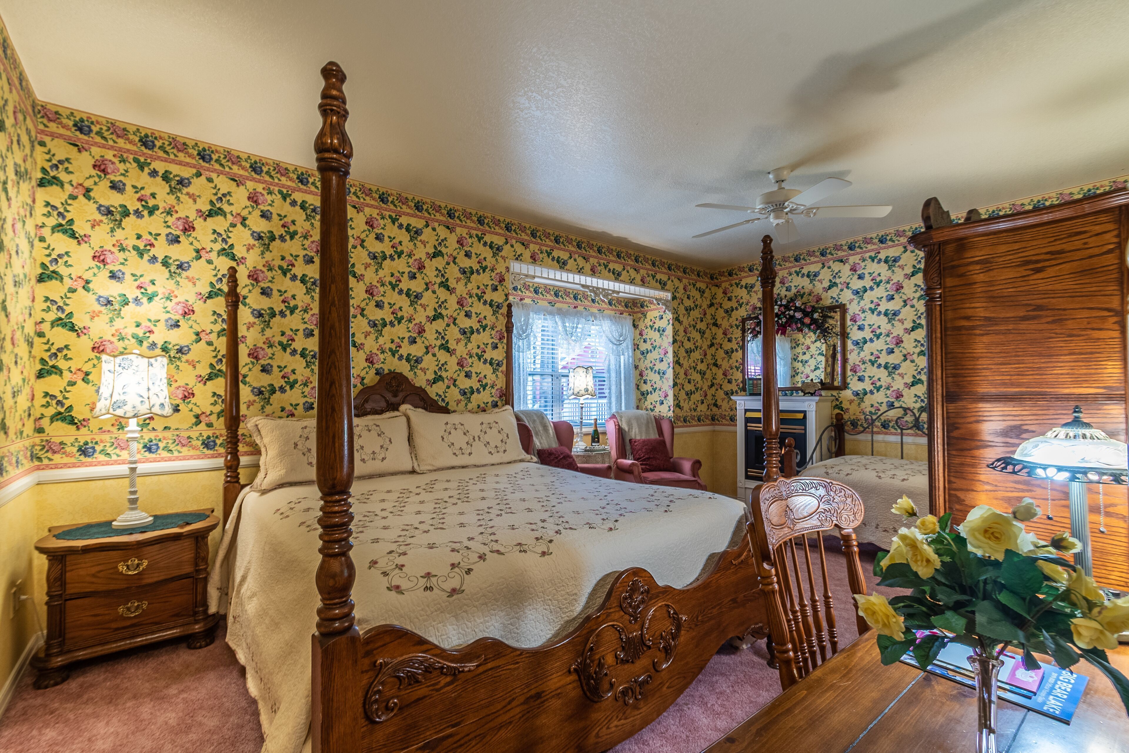 Premium bedding, individually decorated, individually furnished