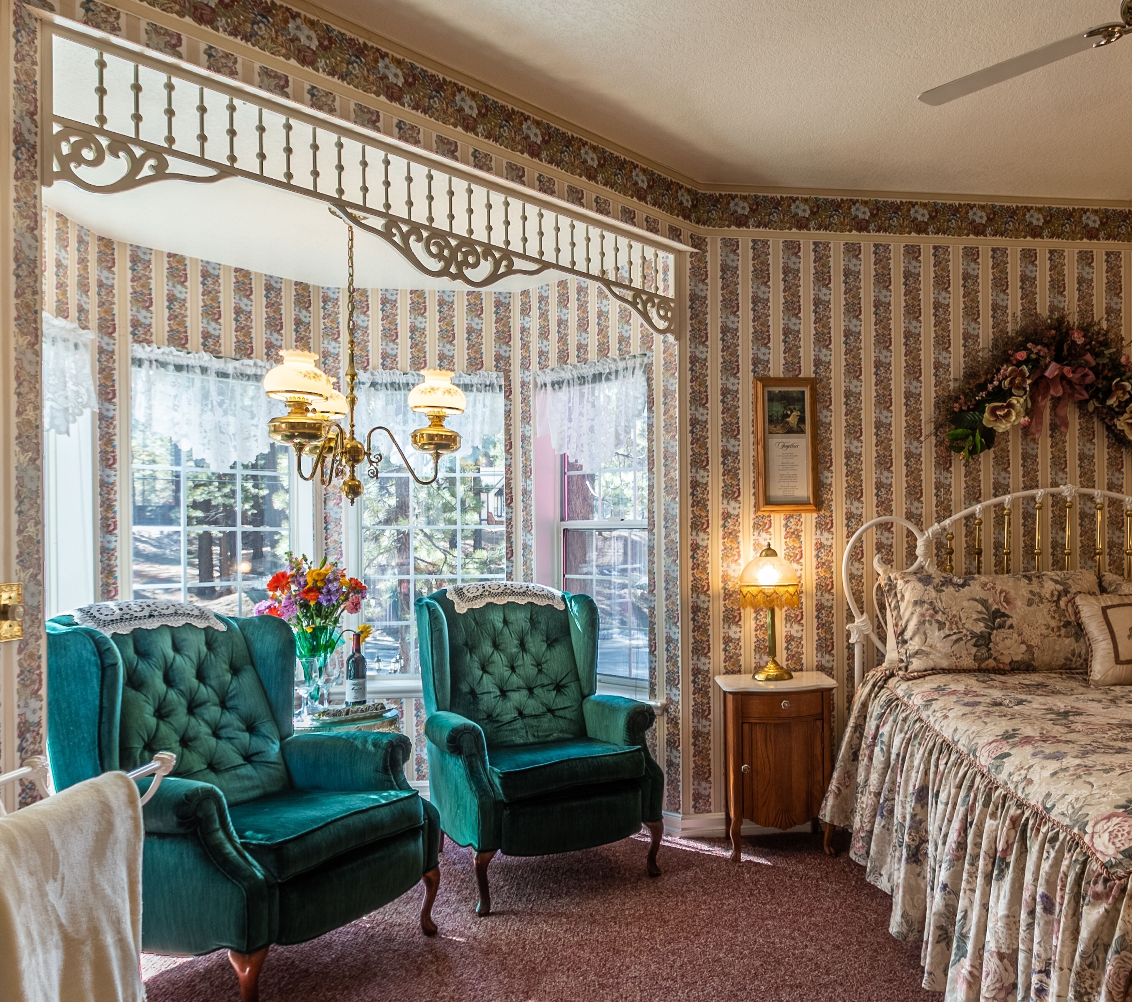 Premium bedding, individually decorated, individually furnished
