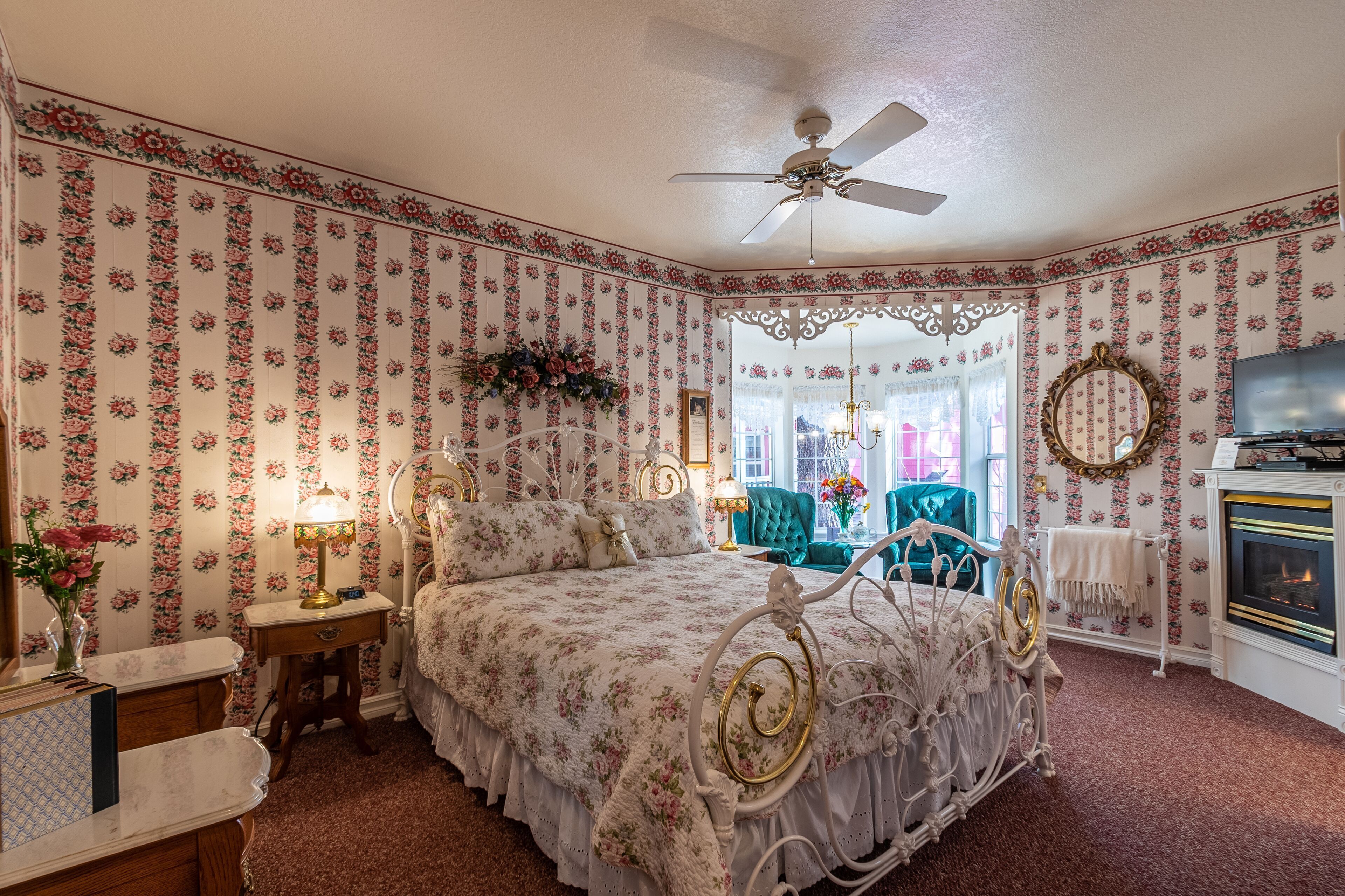 Premium bedding, individually decorated, individually furnished