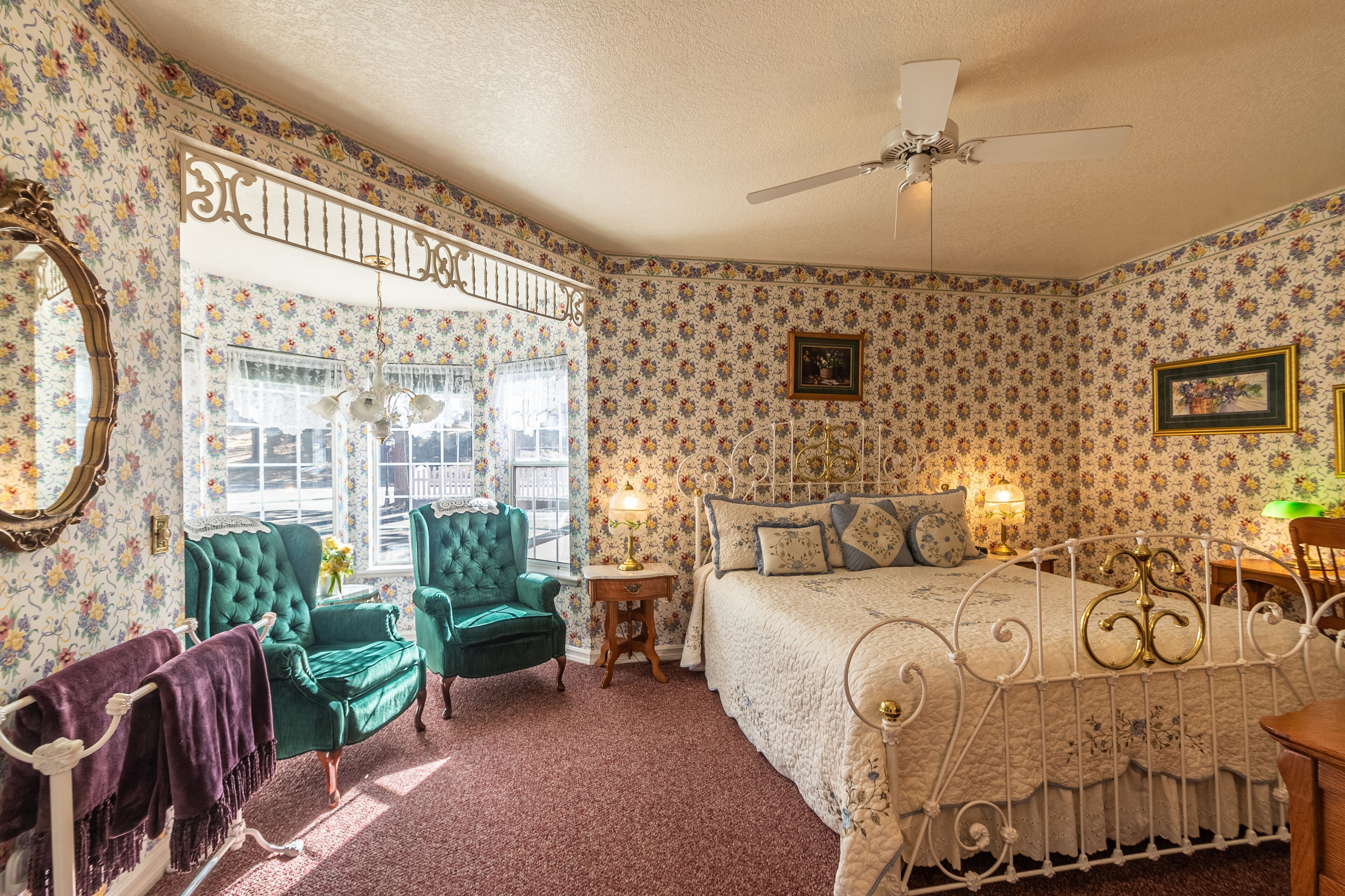 Premium bedding, individually decorated, individually furnished