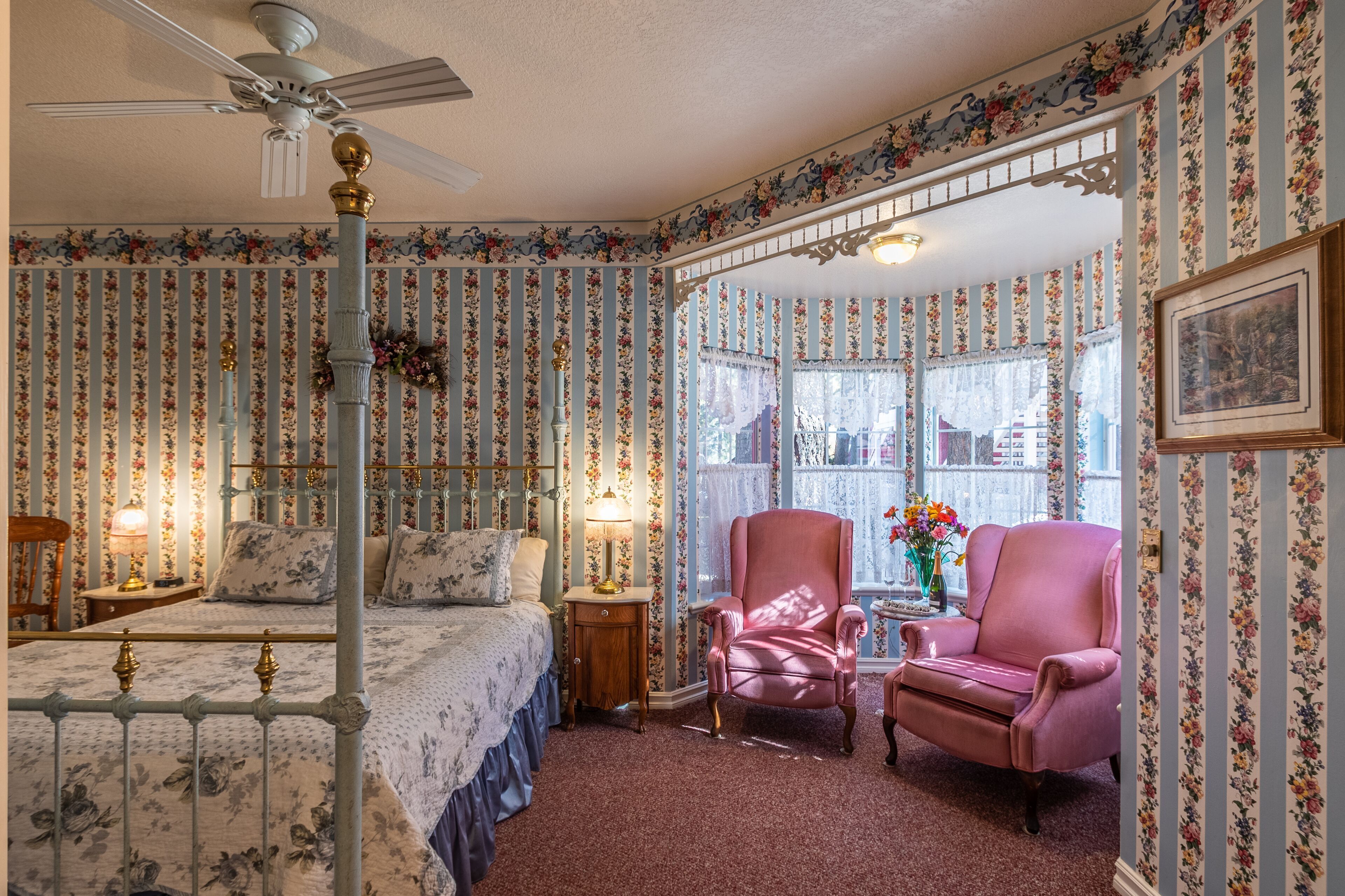 Premium bedding, individually decorated, individually furnished