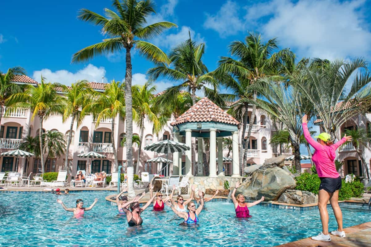 2 Außenpools, Liegestühle