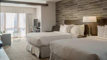 Seprai premium, selimut bulu angsa, dan bantalan ekstra lembut