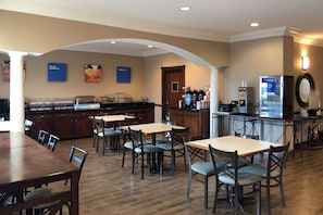 Free daily full breakfast