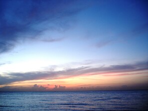 On the beach, beach towels