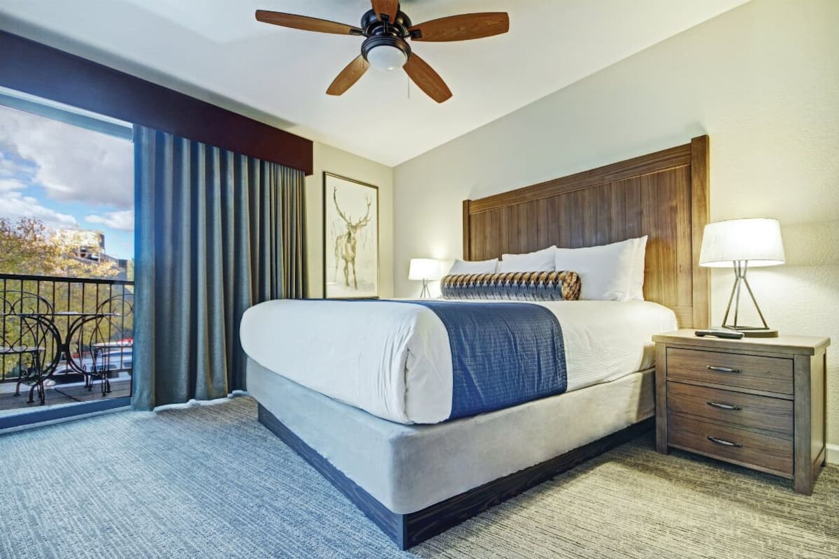 1 bedroom, blackout drapes, iron/ironing board, WiFi (free)