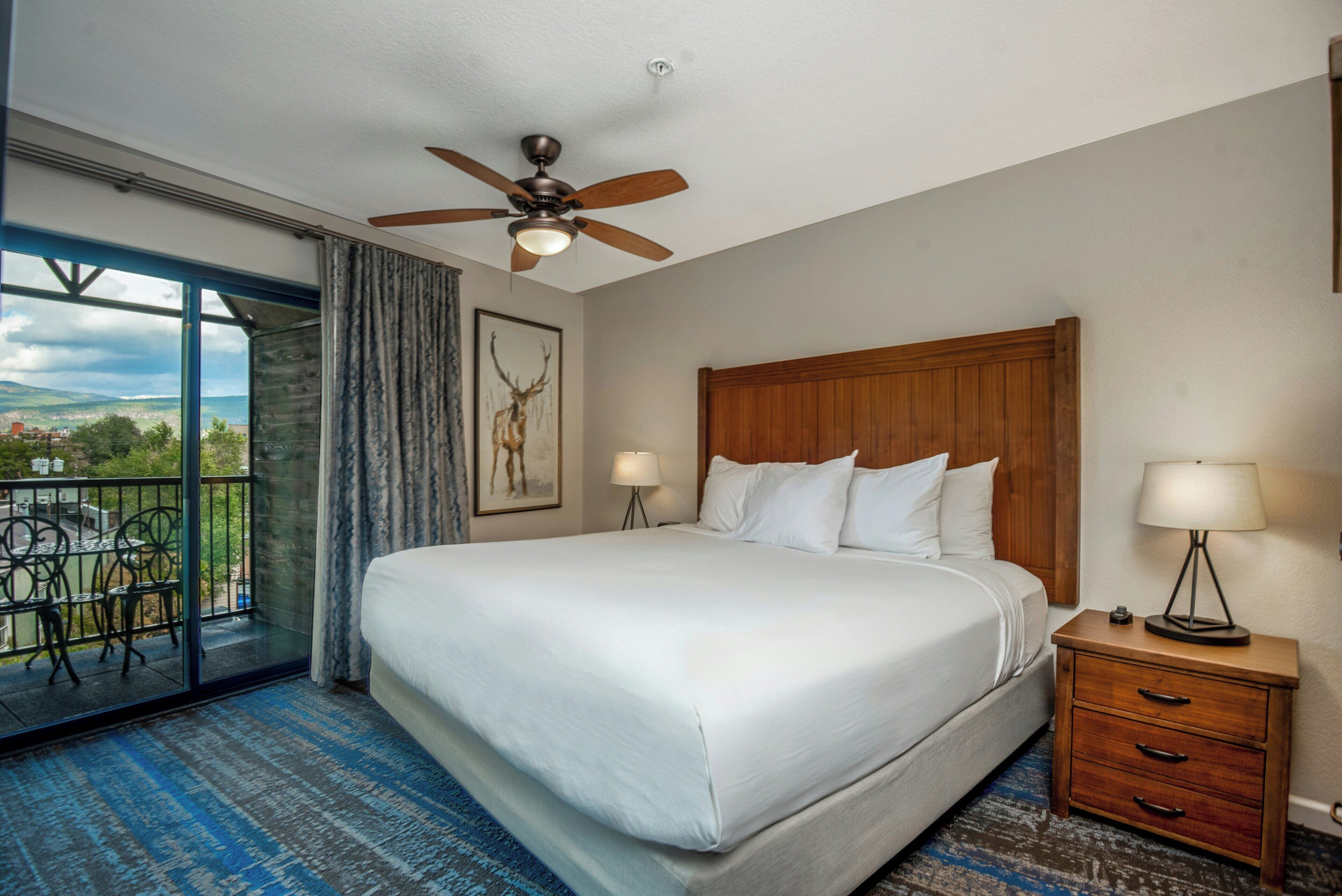 1 bedroom, blackout curtains, iron/ironing board, free WiFi