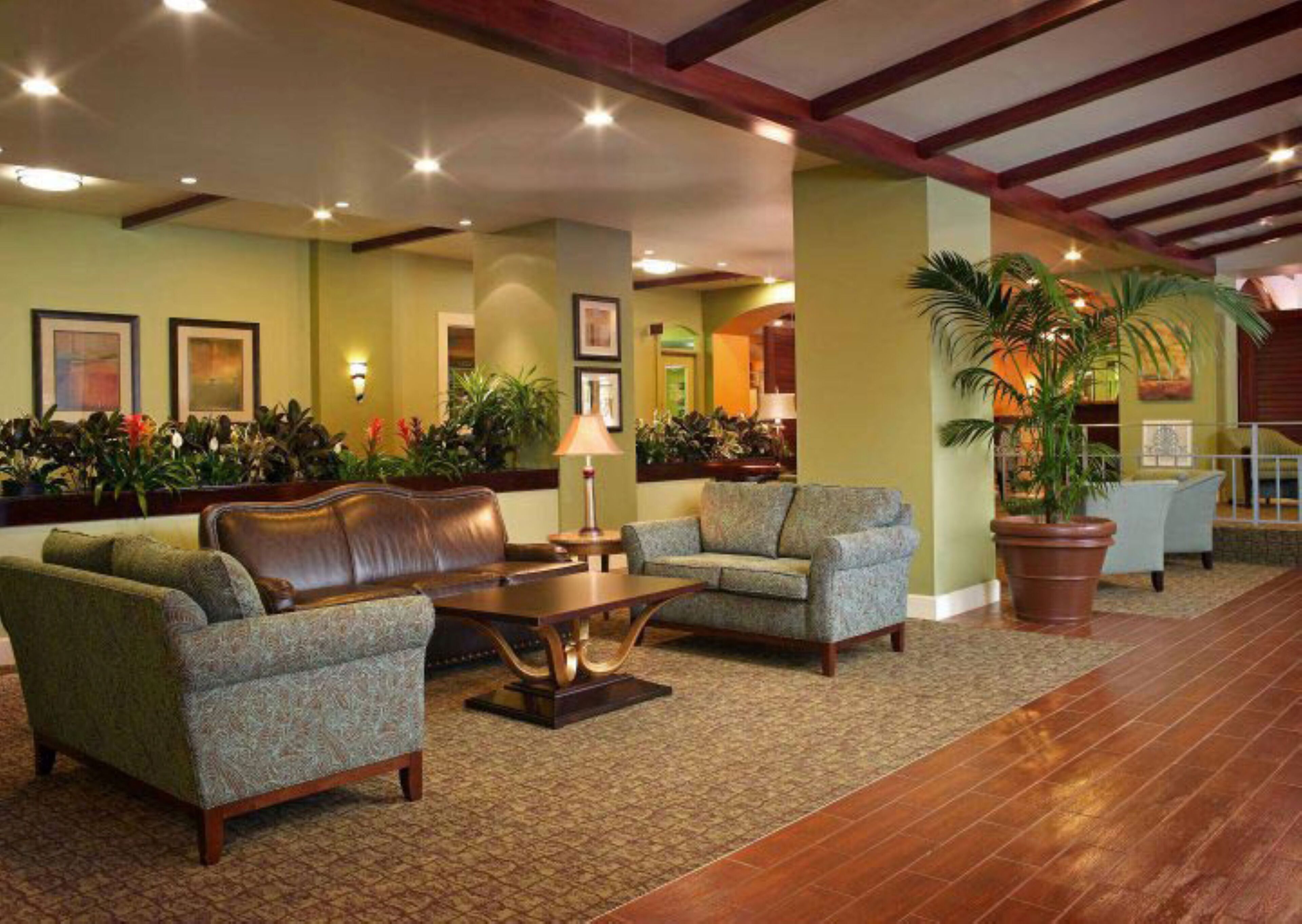 Lobby sitting area