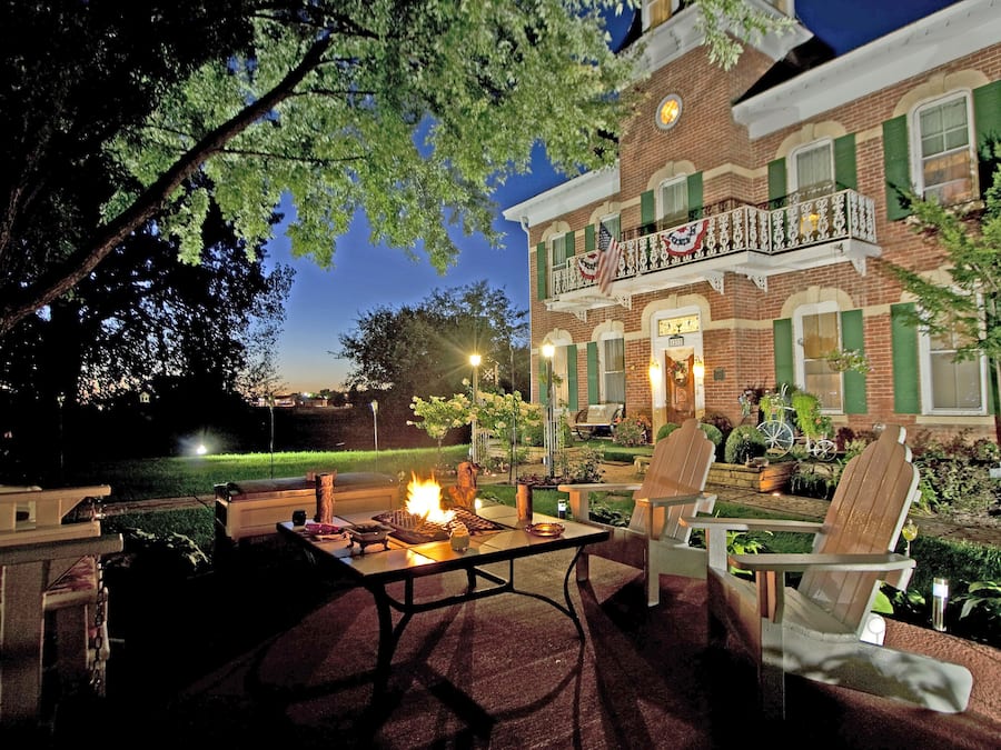 Façade de l’hébergement - soirée/nuit