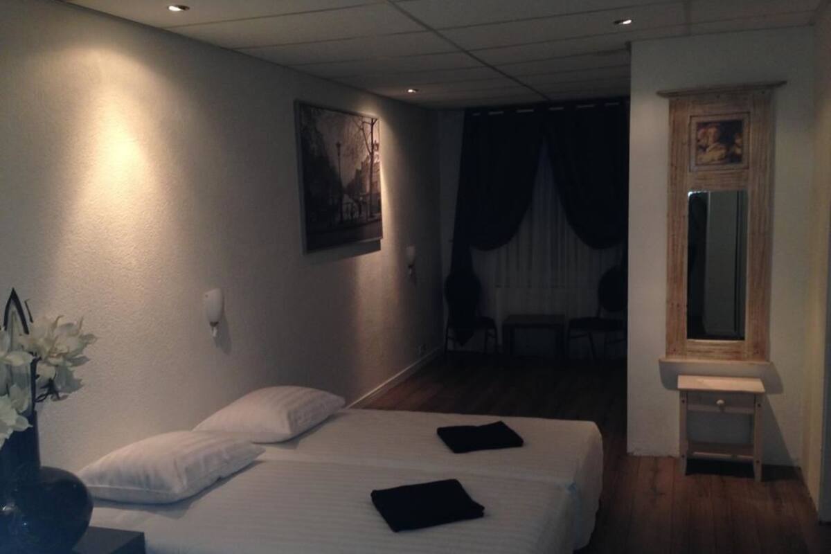 Luxury Quadruple Room, 2 Double Beds | Egyptian cotton sheets, in-room safe, free WiFi