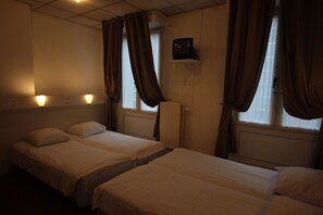 Basic Quadruple Room, Shared Bathroom | Egyptian cotton sheets, in-room safe, free WiFi