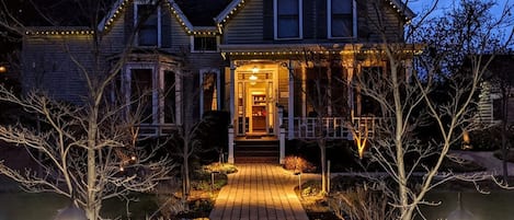 Front of property - evening/night