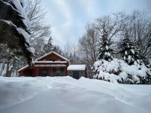 Deluxe Queen Suite, Pull Out Couch, Fireplace and Jetted Tub (207) | Individually decorated, individually furnished, iron/ironing board - Snowed Inn (Killington)