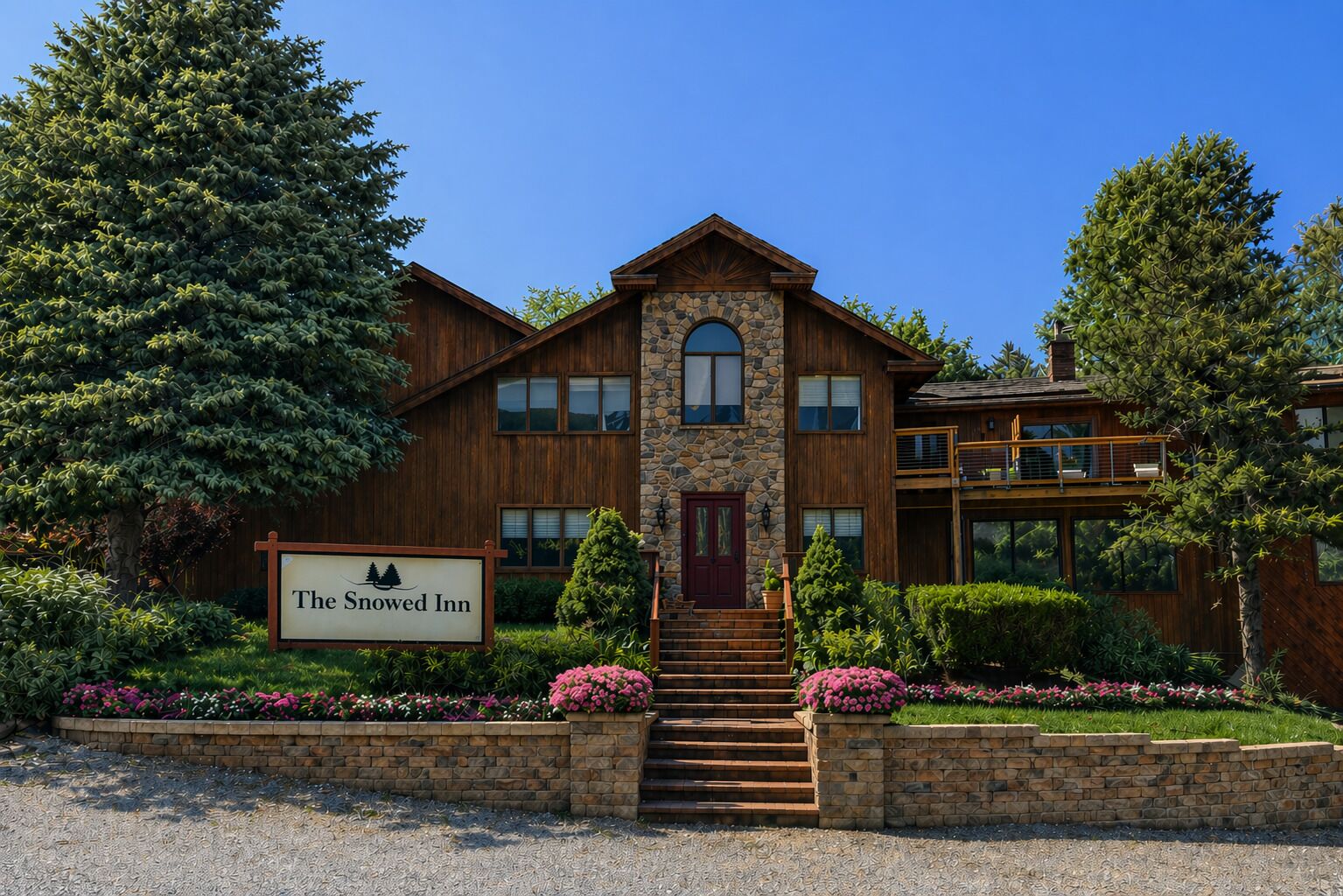 숙박 시설 정면