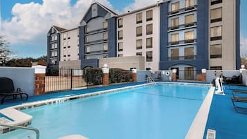 Seasonal outdoor pool