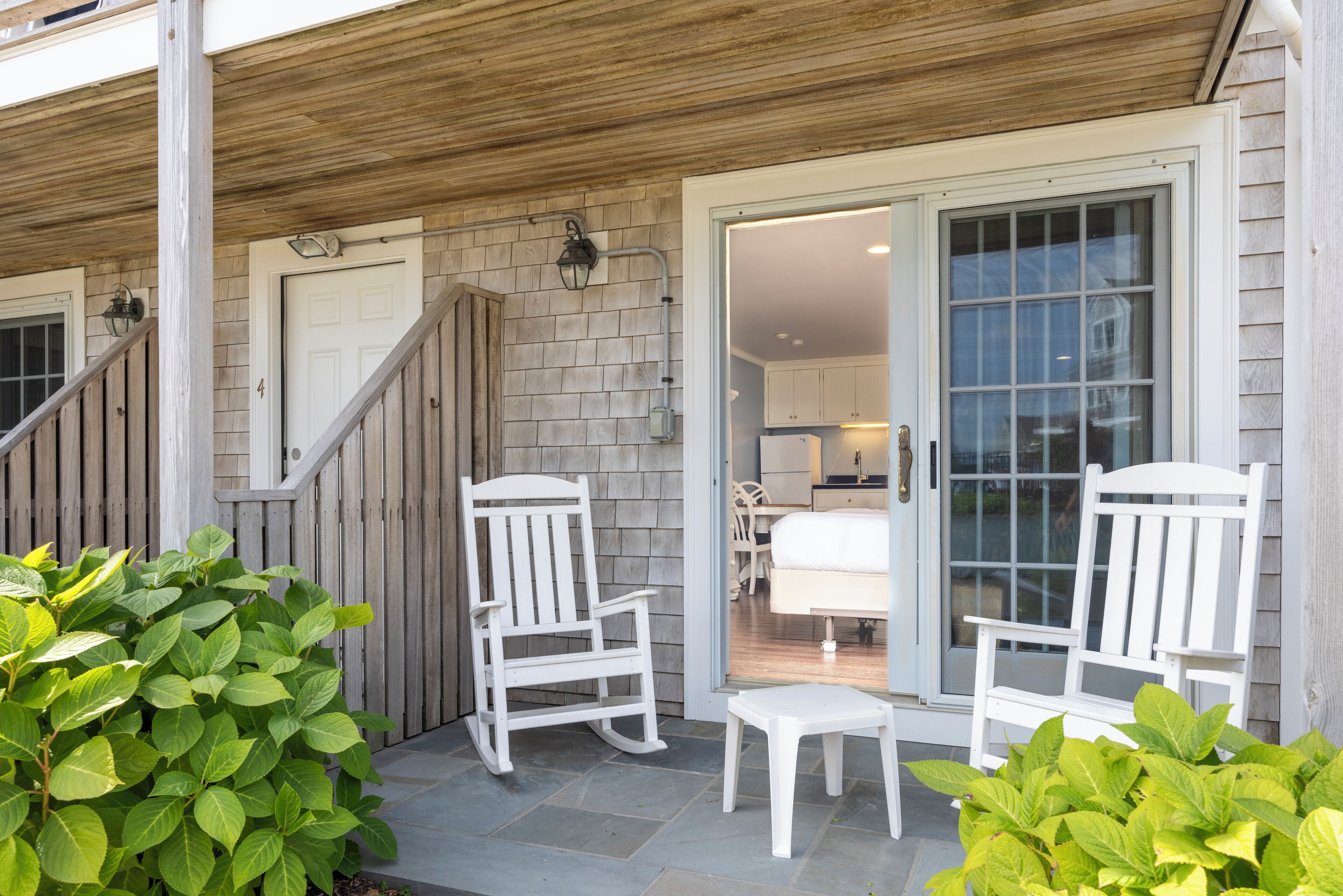 Estudio, 1 cama Queen size y sofá cama | Terraza o patio