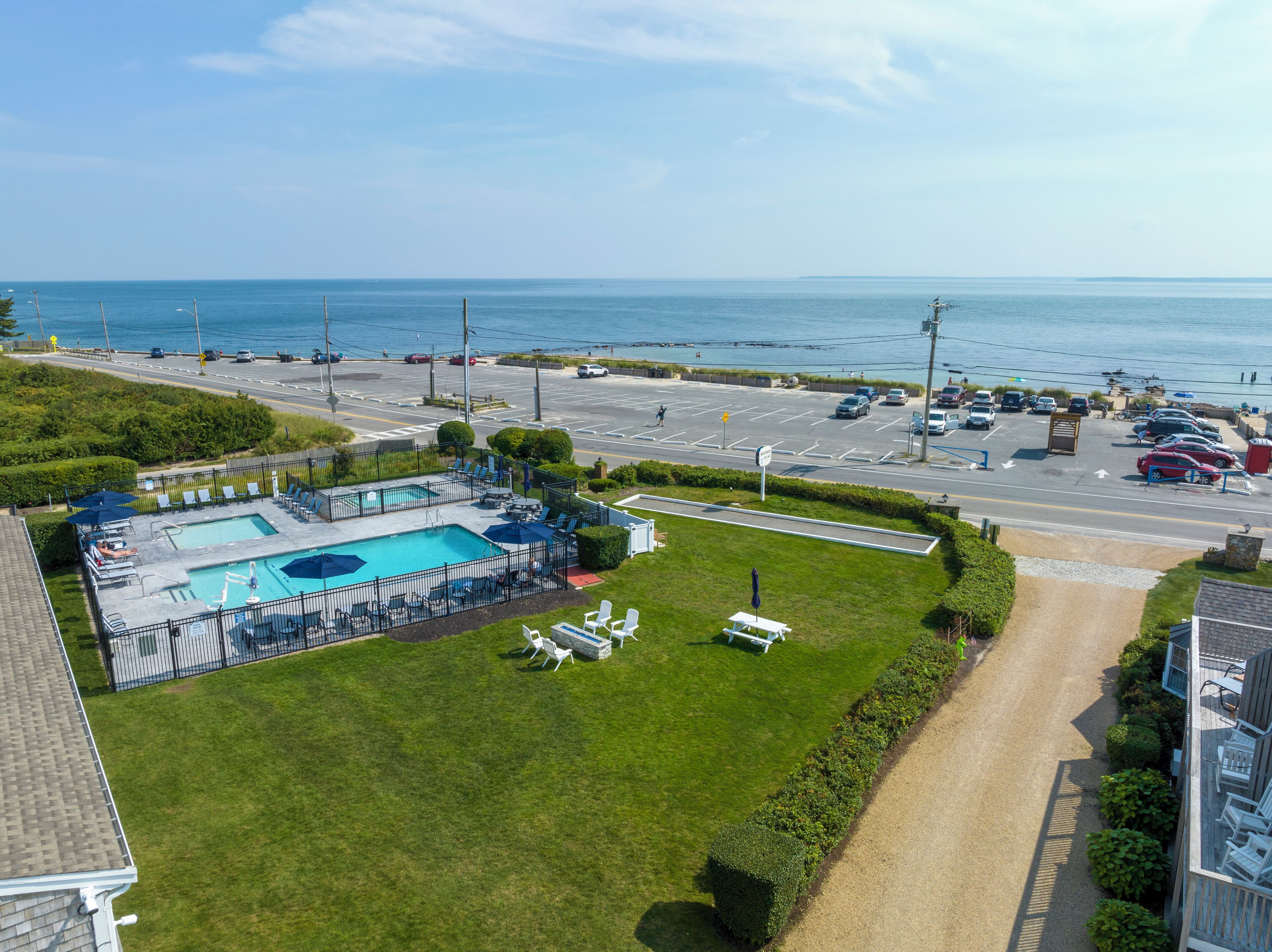 Seasonal outdoor pool