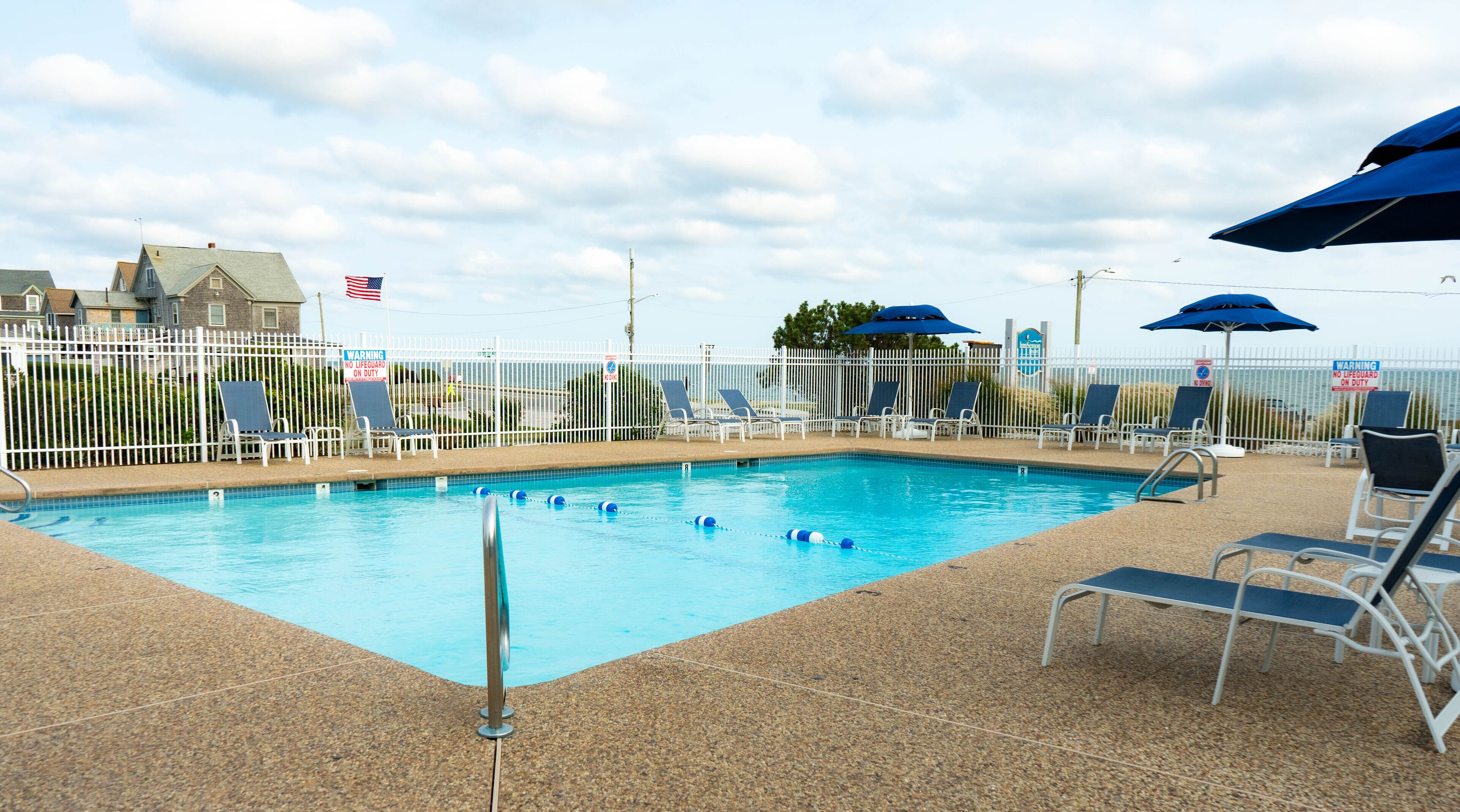 Seasonal outdoor pool