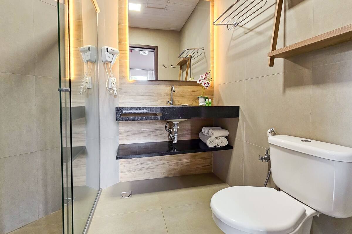 superior room, multiple bedrooms | bathroom | shower, free toiletries, hair dryer, bathrobes