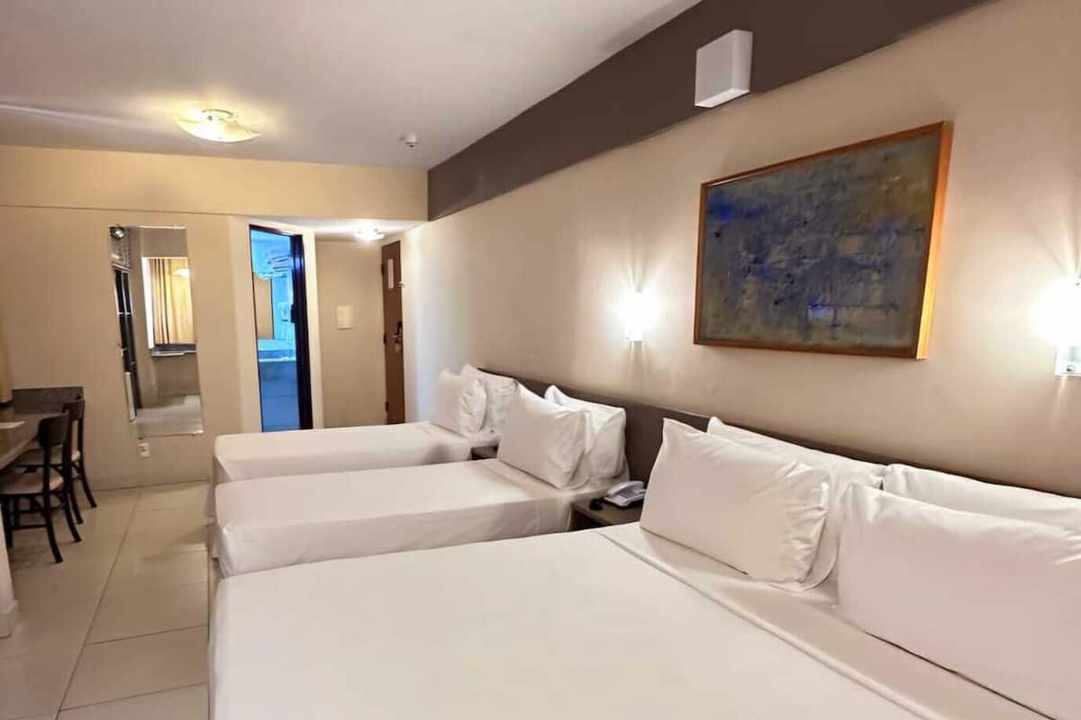 Superior Quadruple Room, City View | 1 bedroom, minibar, in-room safe, desk