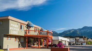 Majoituspaikan julkisivu