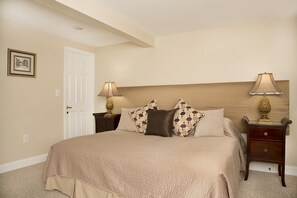 Egyptian cotton sheets, premium bedding, down duvets, Tempur-Pedic beds