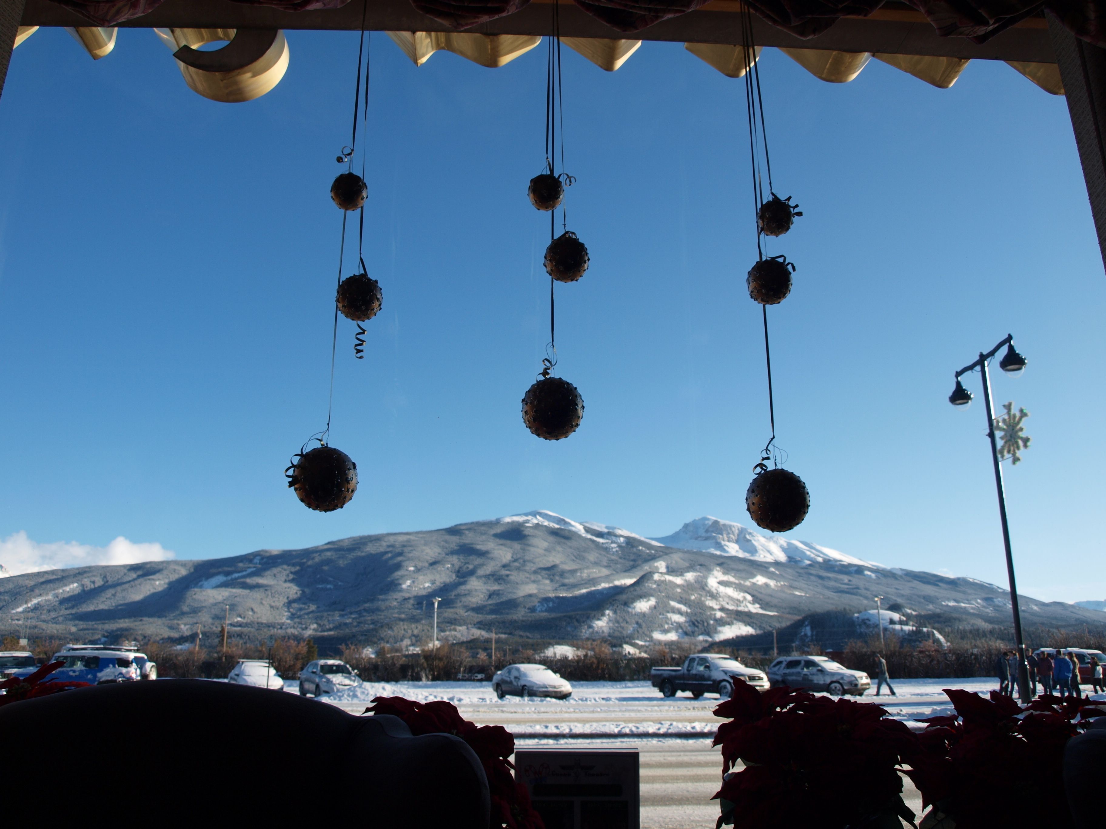 Utsikt fra overnattingsstedet