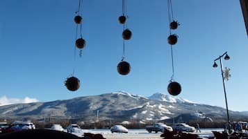 Utsikt fra overnattingsstedet