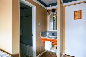 Chambre Premium, 2 lits doubles, vue montagne