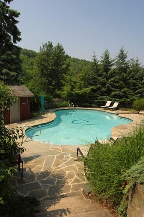 Seasonal outdoor pool