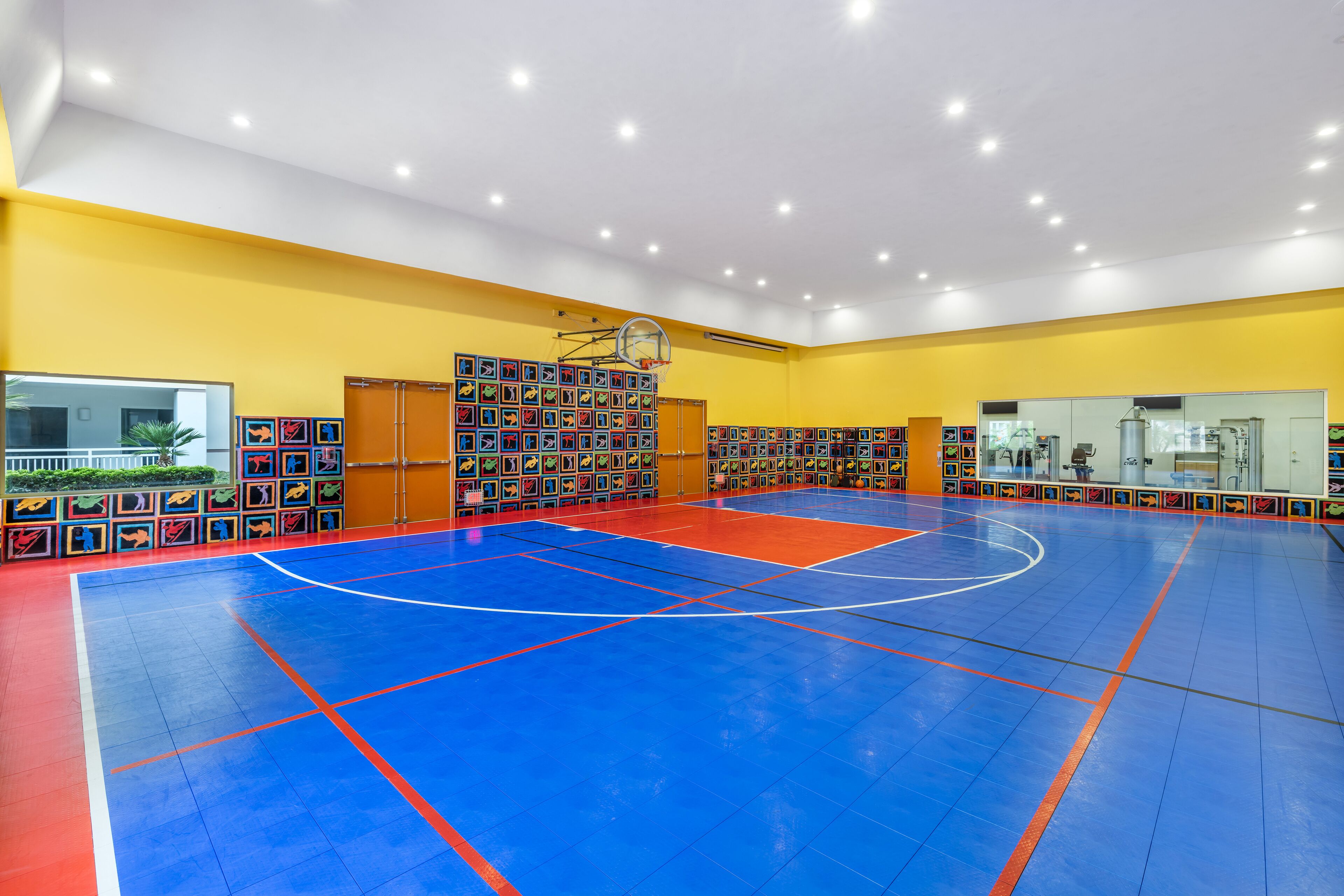 Basketball court