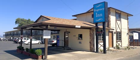 Façade de l’hébergement