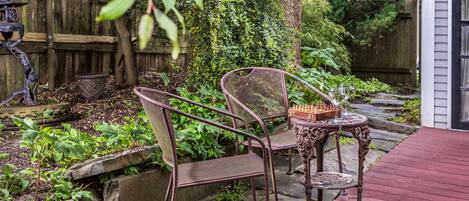 Harrison Suite, 1 King Bed, Private Deck | Terrace/patio