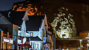 Voorkant van accommodatie