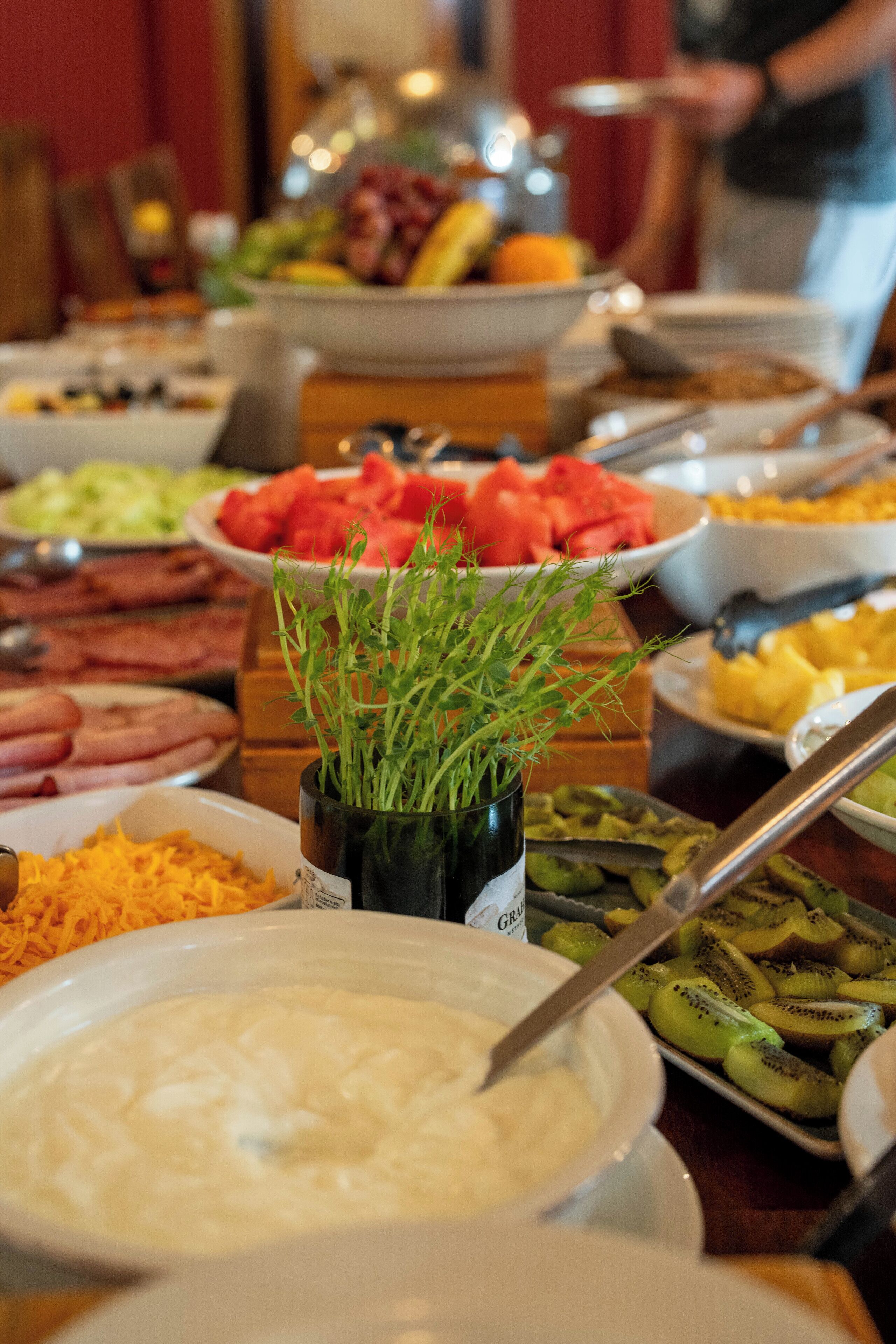 free daily full breakfast