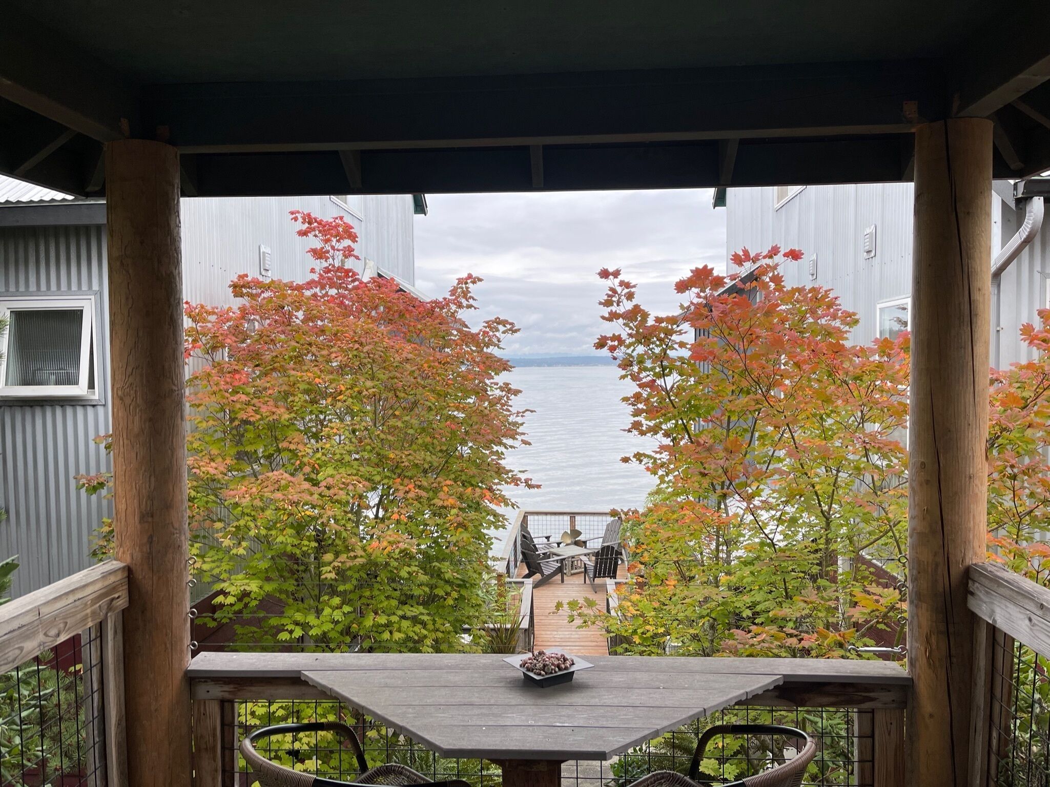 Entrée de l’hébergement 