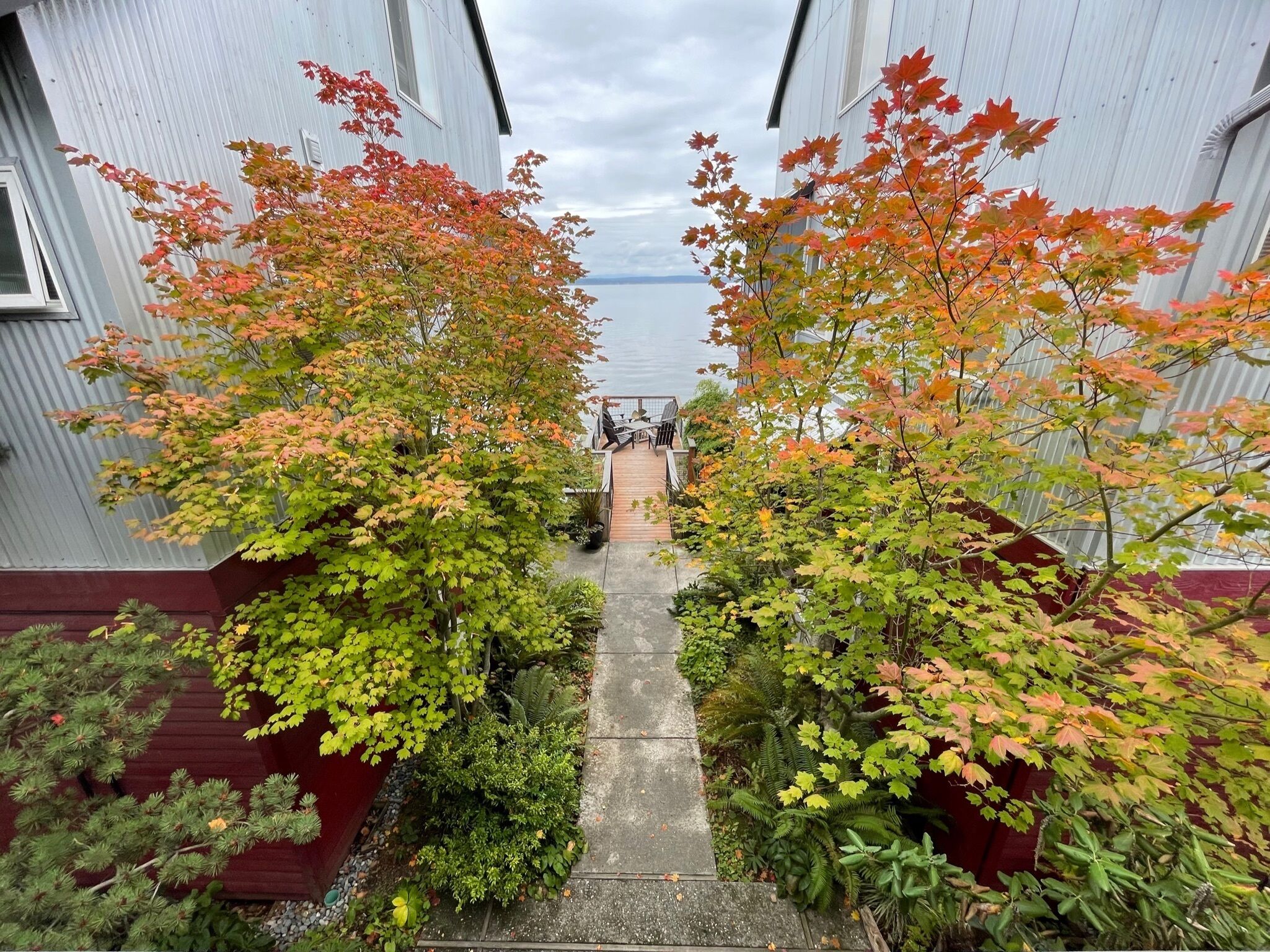 Entrée de l’hébergement