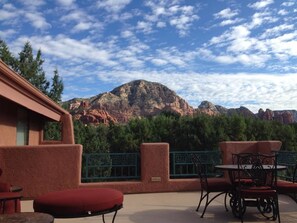 Deluxe Room, 1 King Bed, Mountain View (Moondance) | Terrace/patio - Casa Sedona Inn - Adults Only  (Sedona)