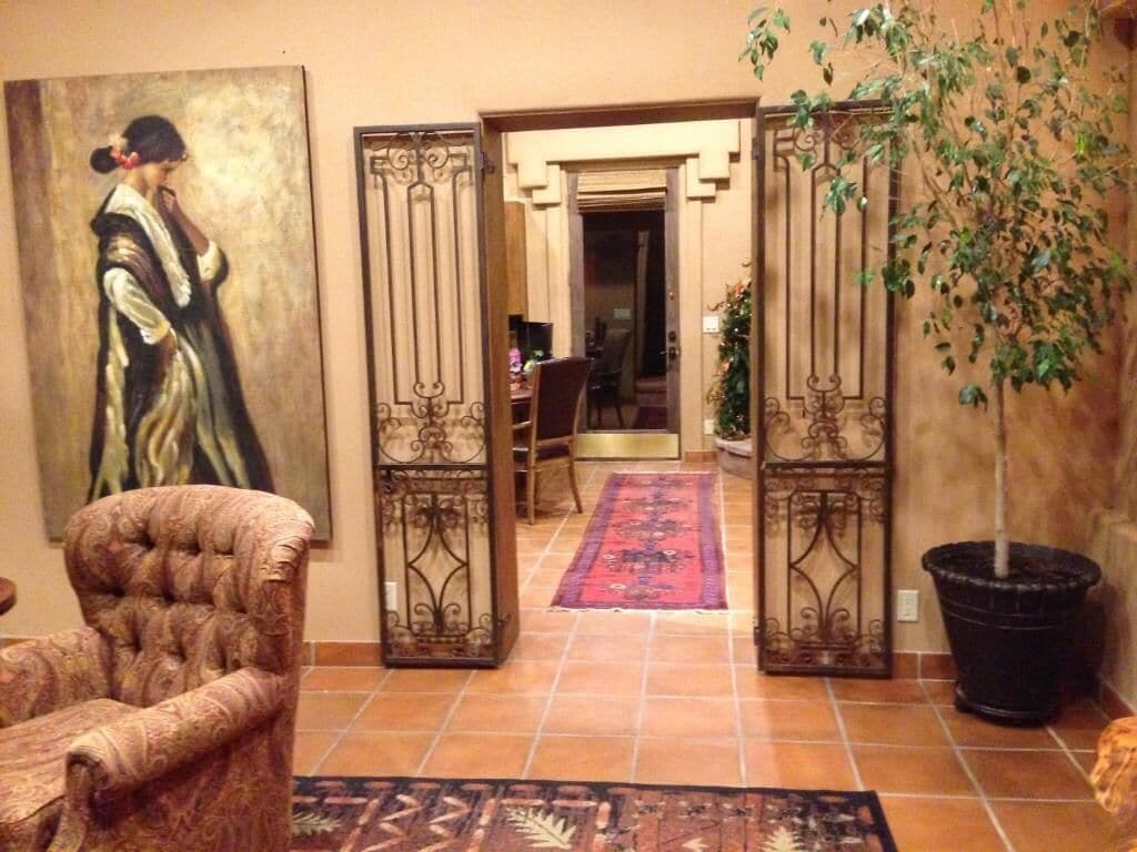 Facciata della struttura