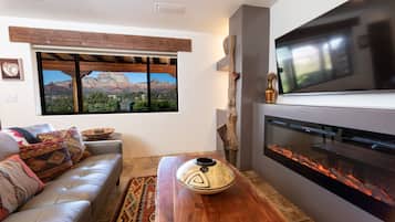 Luxury-Suite, 1 Schlafzimmer, Bergblick | Ausblick vom Zimmer