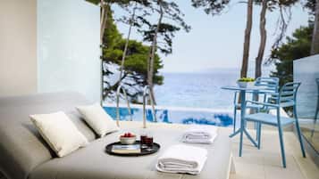 Swim up Room for 2 Seaview - Villas | Terrace/patio