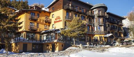 Fassade der Unterkunft