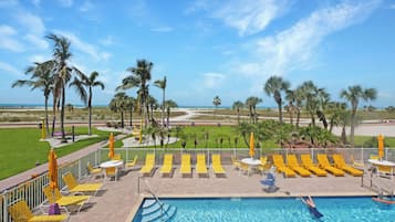 Apartamento Premium, 1 habitación, balcón, frente a la playa (Gulf Front) | Vistas del balcón