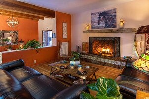 42-inch Smart TV with satellite channels, Hulu, streaming services