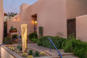 Majoituspaikan julkisivu