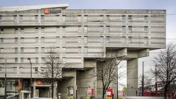 Voorkant van accommodatie