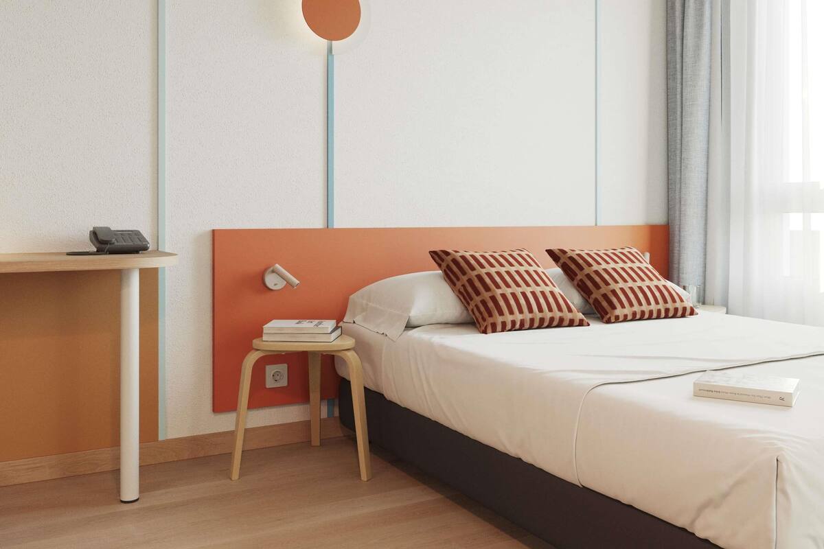 Studio Confort | 1 chambre, bureau, rideaux occultants, chambres insonorisées